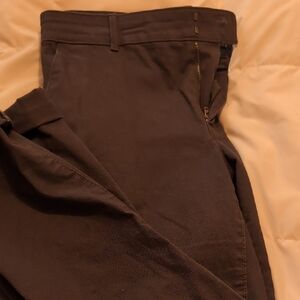 LOFT Women's Dark Gray Chinos